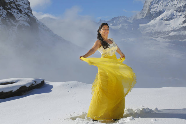 Regina Cassandra Stills From Telugu Movie In Yellow Dress 109